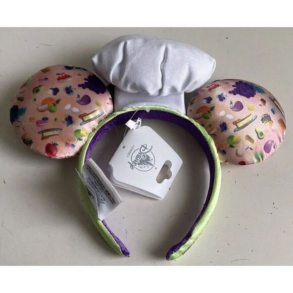 2023 Disney California Adventure Food & Wine Festival Minnie Mouse Ears Headband - Picture 8 of 10